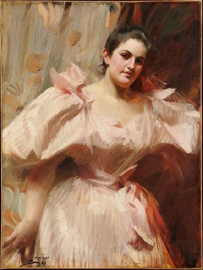 Anders Zorn Frieda Schiff, Later Mrs. Felix M. Warburg France oil painting art